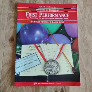 Standard of Excellence First Performance 1st 2nd Alto Saxophone